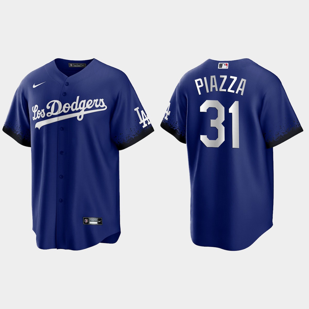 Los Angeles Dodgers Mike Piazza 2021 City Connect Jersey - Royal