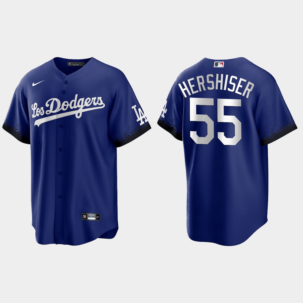Los Angeles Dodgers Orel Hershiser 2021 City Connect Jersey - Royal