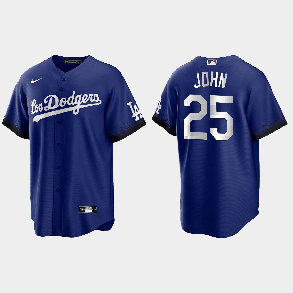Los Angeles Dodgers Tommy John 2021 City Connect Jersey - Royal