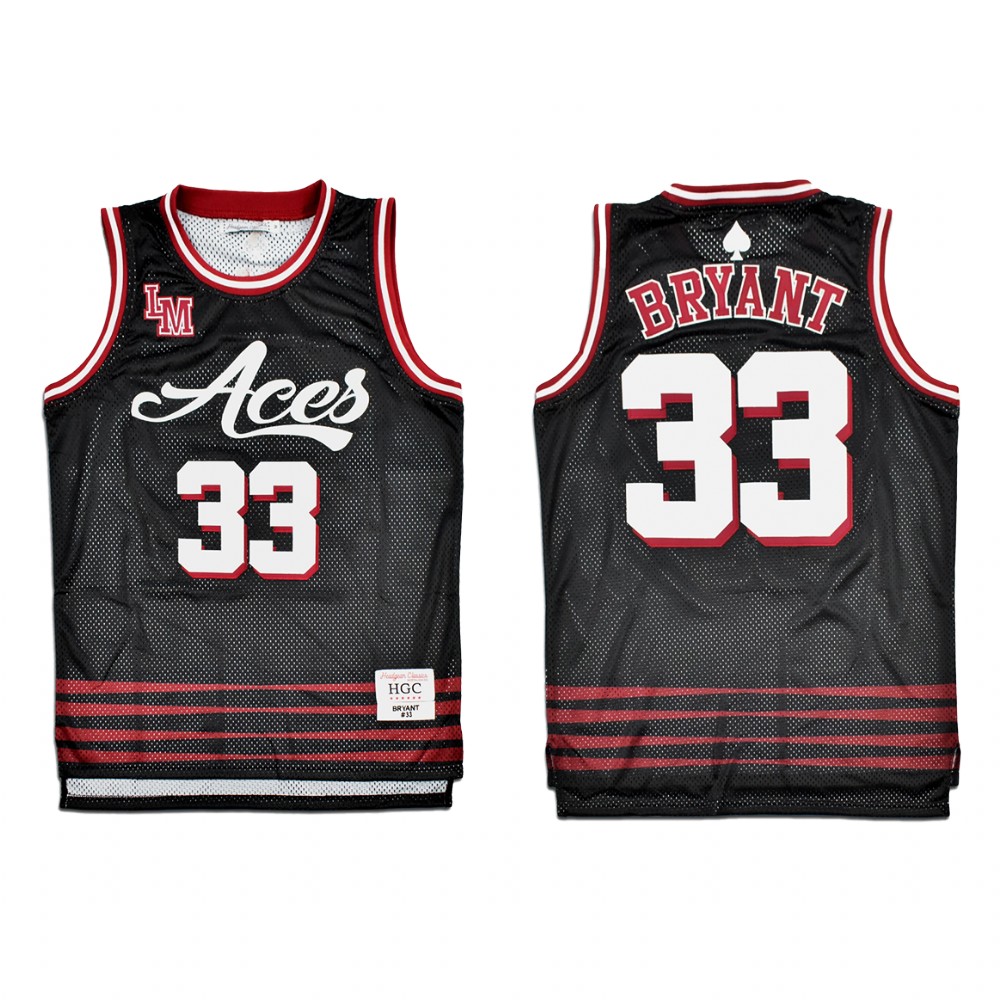 Los Angeles Lakers Kobe Bryant Black Alternate Lower Merion High School  Jersey