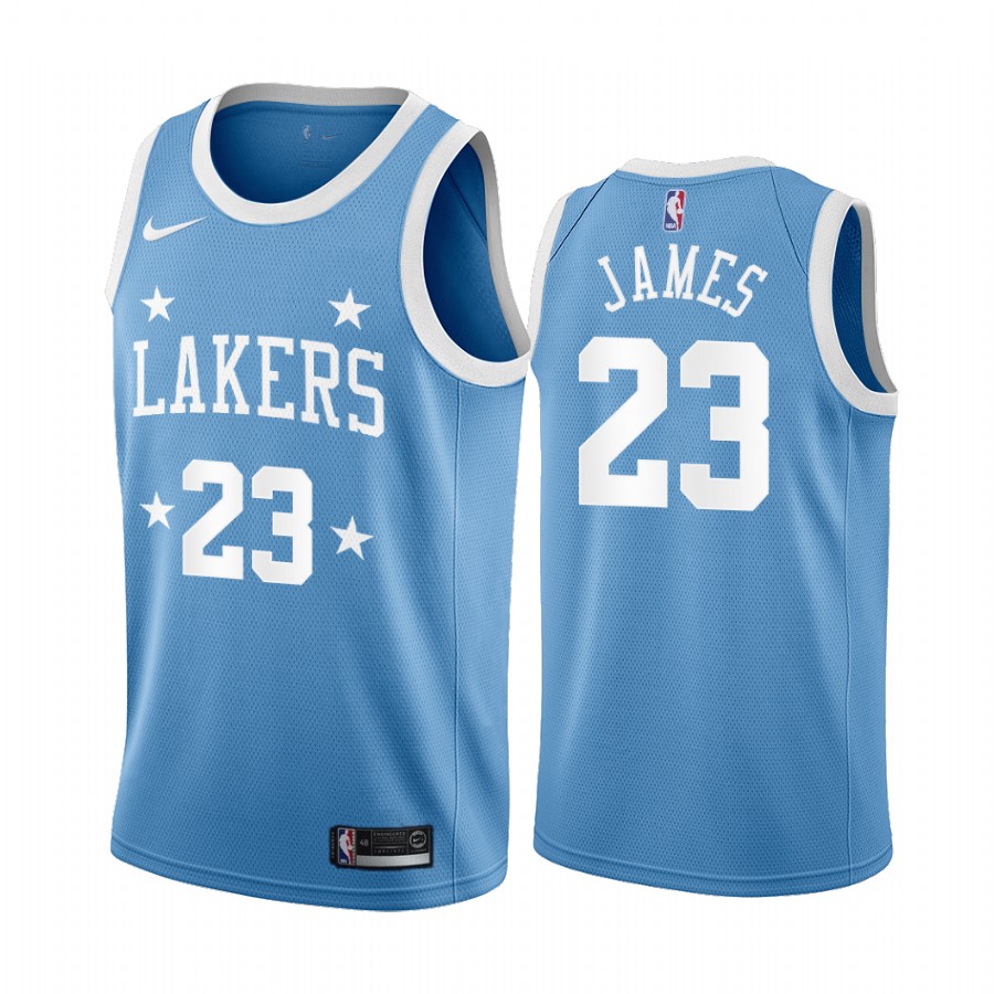 Los Angeles Lakers LeBron James #23 Blue Minneapolis All-Star Classic Jersey
