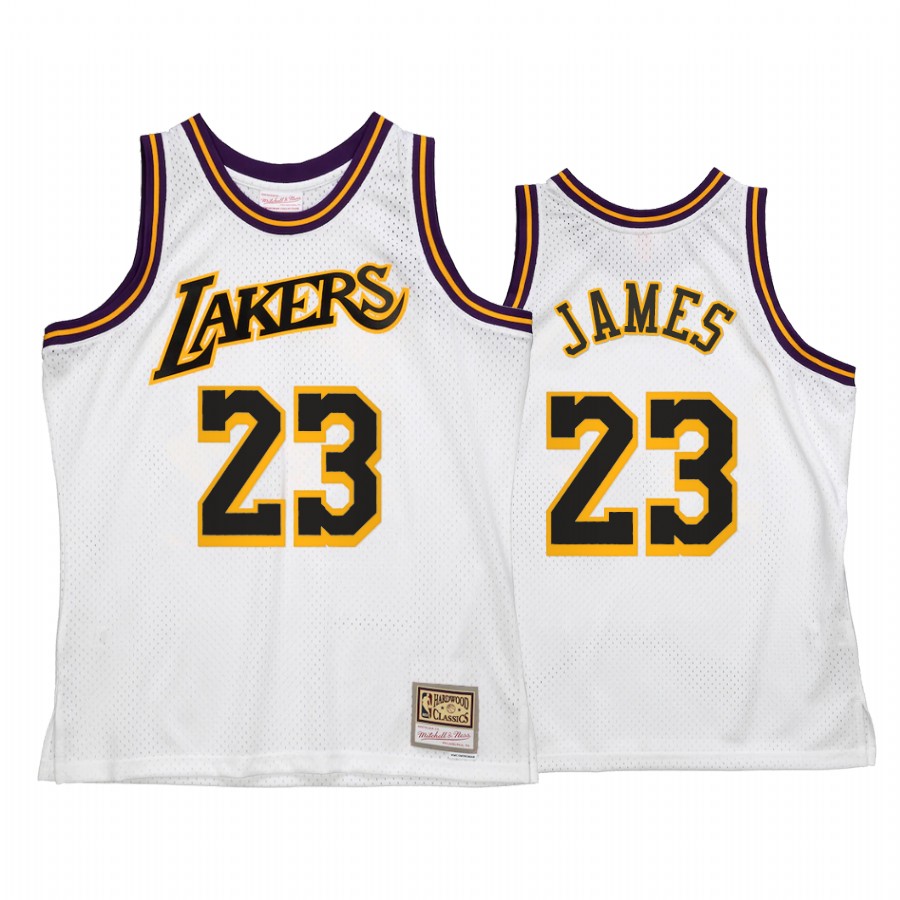 Los Angeles Lakers LeBron James #23 White Reload 2.0 Jersey