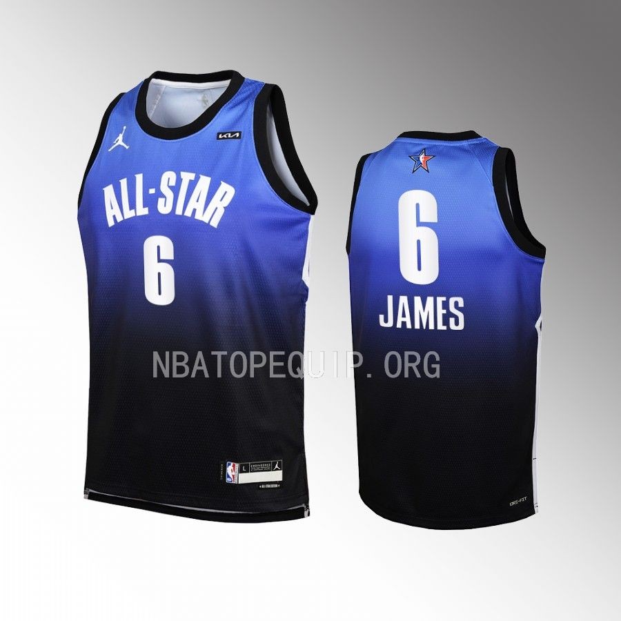 Los Angeles Lakers LeBron James 2023 NBA All-Star Youth Blue Jersey #6 Swingman