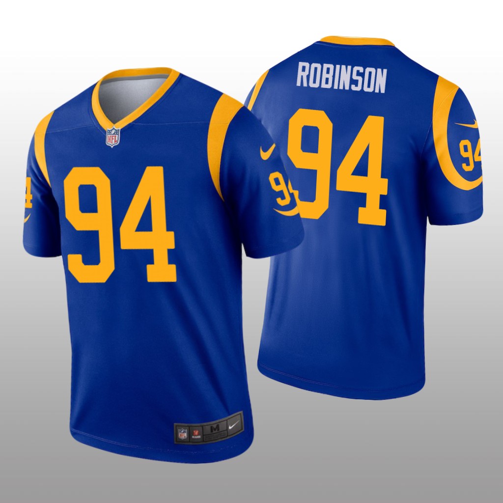 Los Angeles Rams A'Shawn Robinson Royal Jersey Legend - Men's