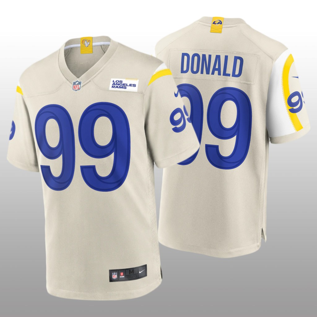 Los Angeles Rams Aaron Donald Bone Jersey Game - Men's