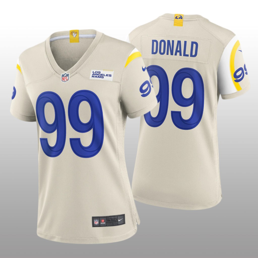 Los Angeles Rams Aaron Donald Bone Jersey Game - Women's
