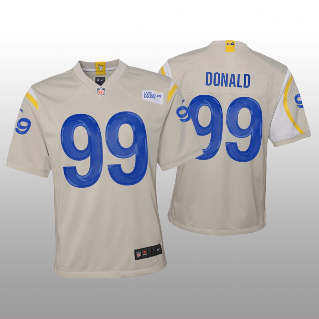 Los Angeles Rams Aaron Donald Bone Jersey Game - Youth
