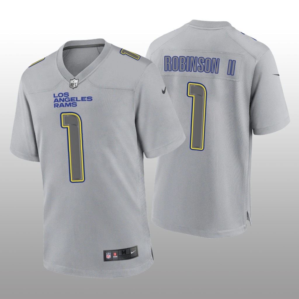 Los Angeles Rams Allen Robinson II Gray Jersey Atmosphere Fashion Game - Men's