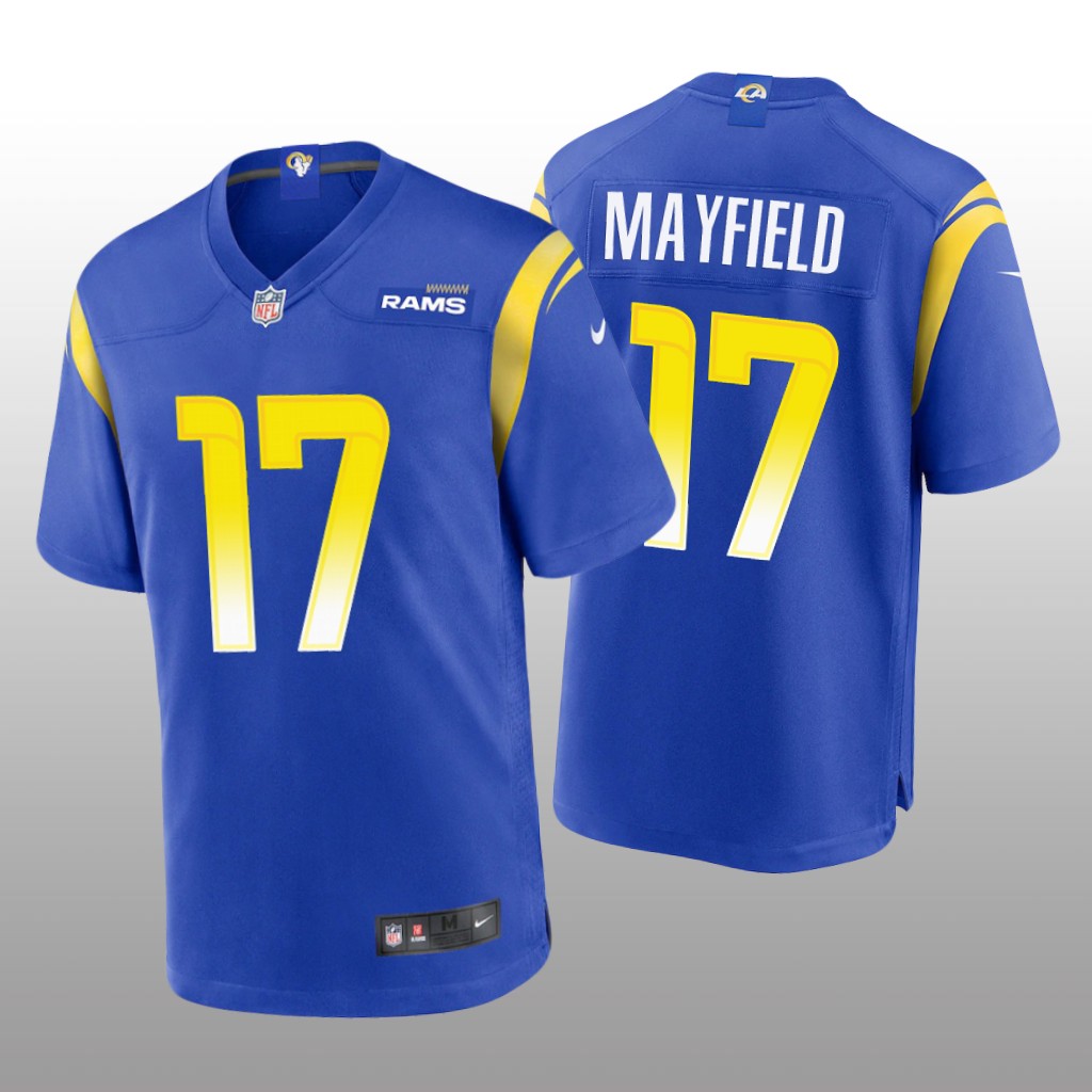 Los Angeles Rams Baker Mayfield Royal Jersey Game - Men's