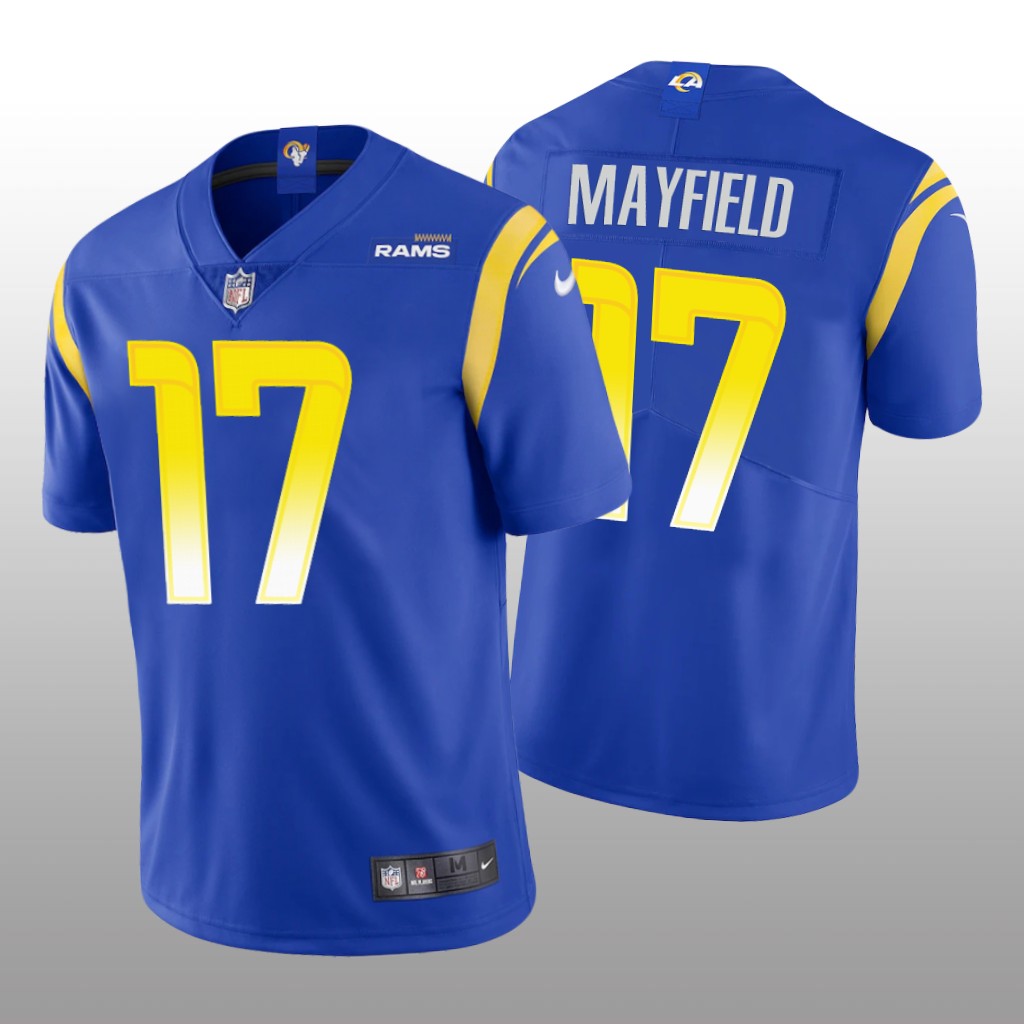 Los Angeles Rams Baker Mayfield Royal Jersey Vapor Limited  - Men's