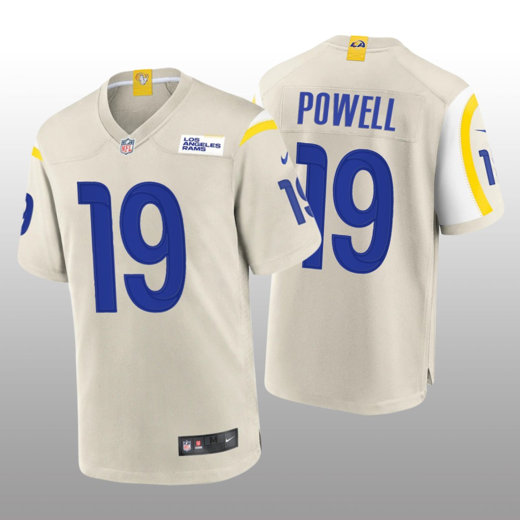 Los Angeles Rams Brandon Powell Bone Jersey Game - Men's