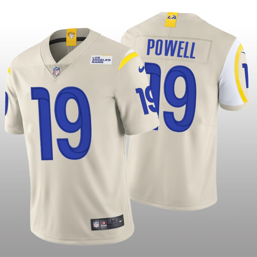 Los Angeles Rams Brandon Powell Bone Jersey Vapor Limited Vapor Limited - Men's