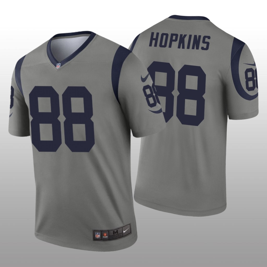 Los Angeles Rams Brycen Hopkins Gray Jersey Inverted Legend - Men's