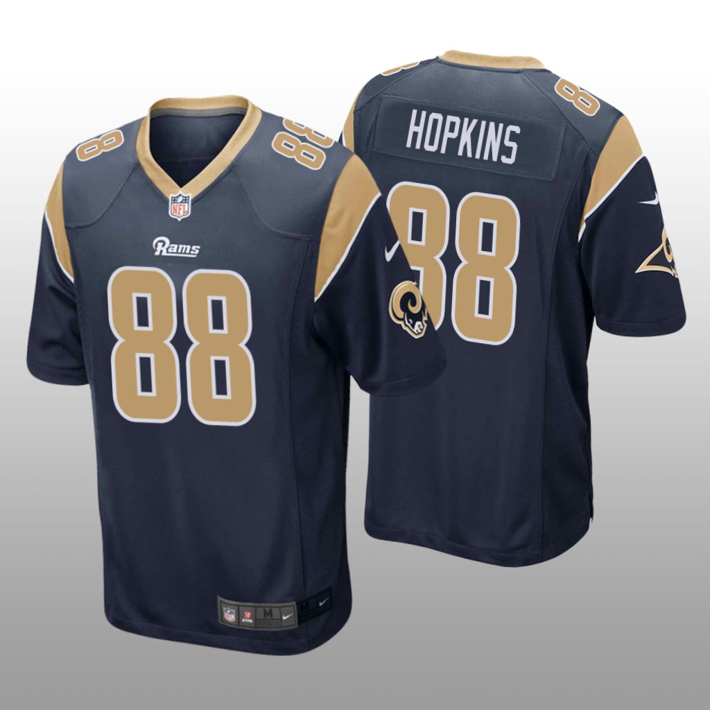 Los Angeles Rams Brycen Hopkins Navy Jersey Game - Men's