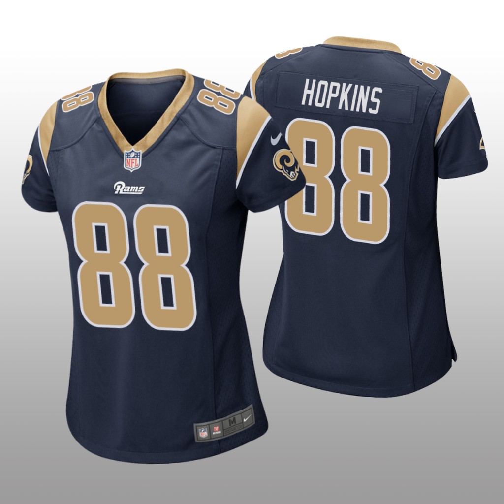 Los Angeles Rams Brycen Hopkins Navy Jersey Game - Women's