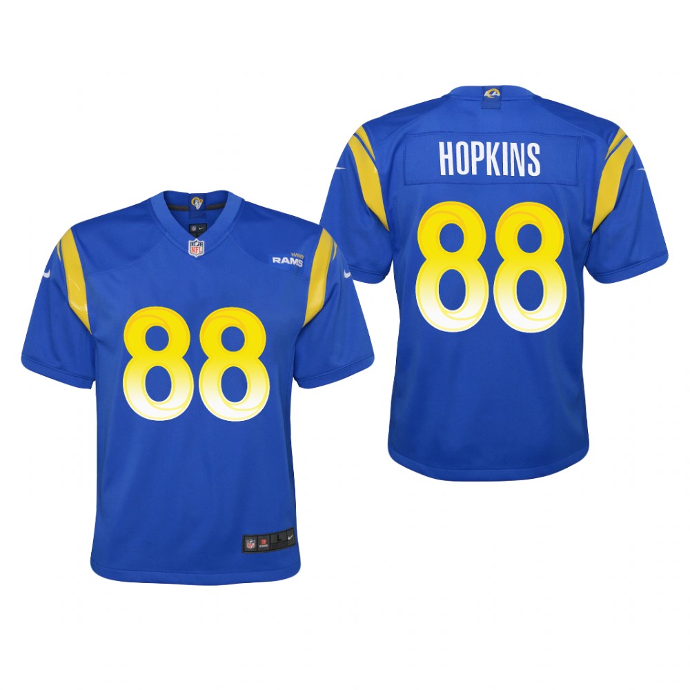 Los Angeles Rams Brycen Hopkins Royal Jersey Game - Youth