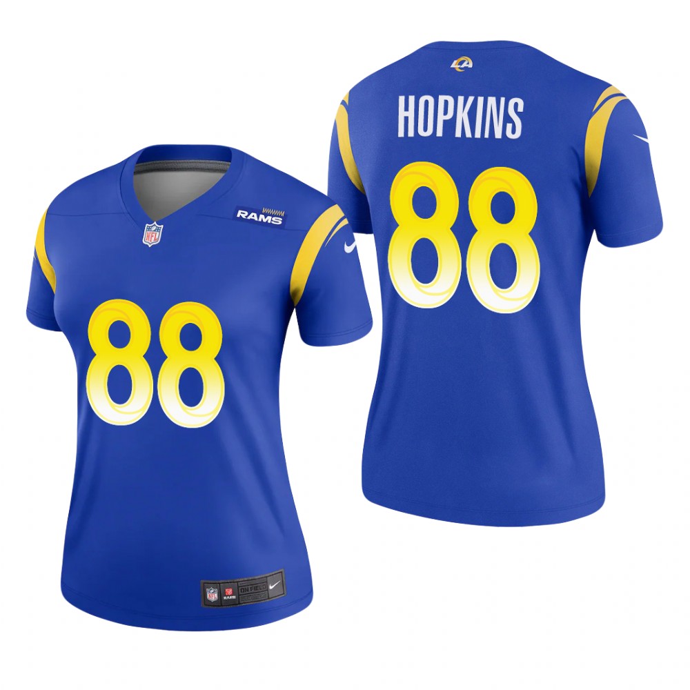 Los Angeles Rams Brycen Hopkins Royal Jersey Legend - Women's