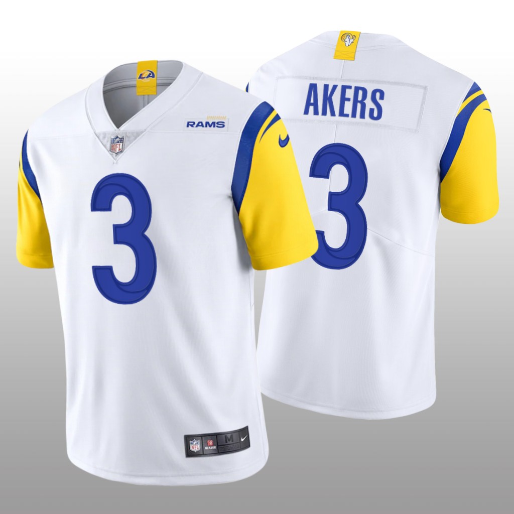 Los Angeles Rams Cam Akers White Jersey Alternate Vapor Limited Vapor Limited - Men's