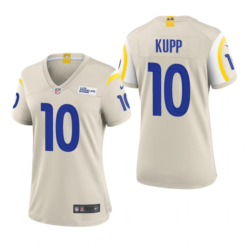Los Angeles Rams Cooper Kupp Bone Jersey Game - Women's