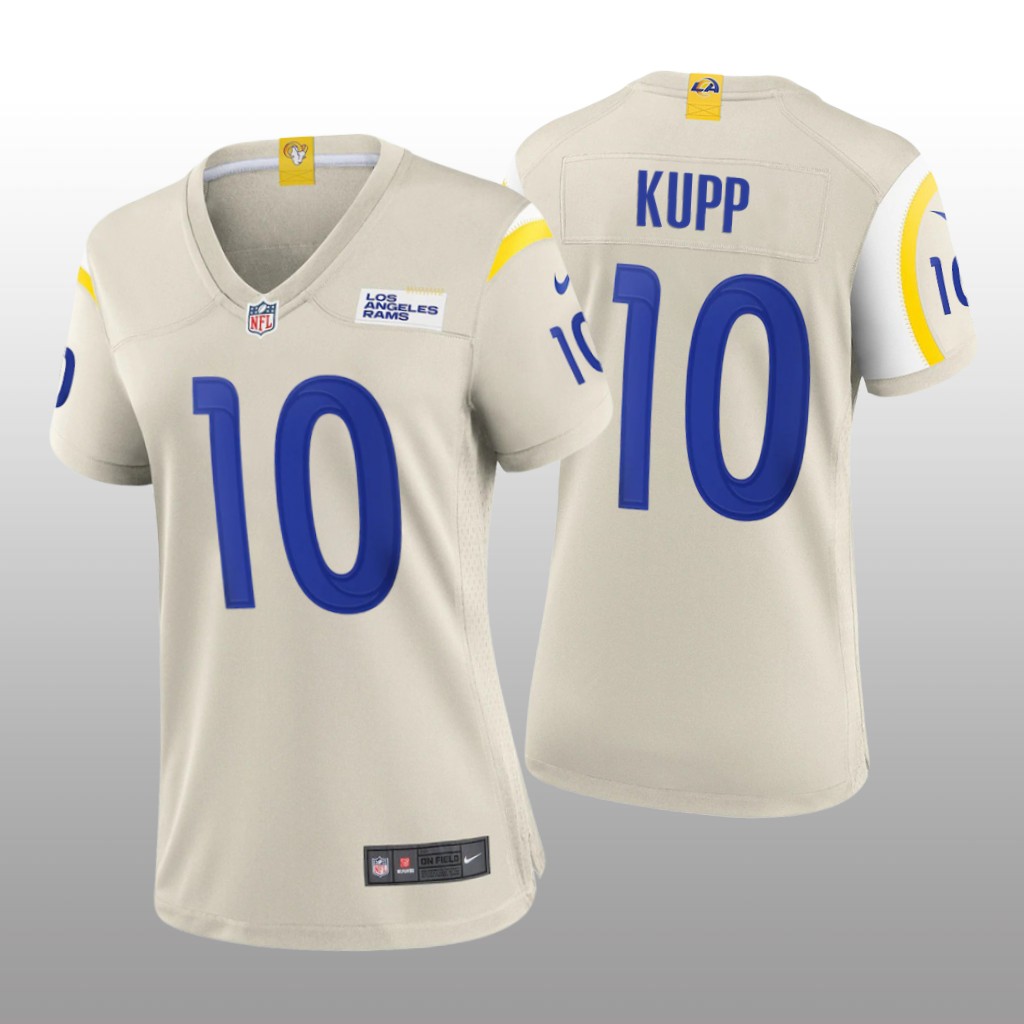 Los Angeles Rams Cooper Kupp Bone Jersey Game - Women's