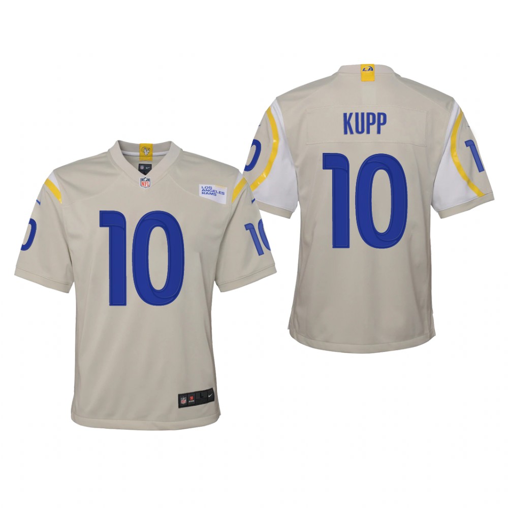 Los Angeles Rams Cooper Kupp Bone Jersey Game - Youth