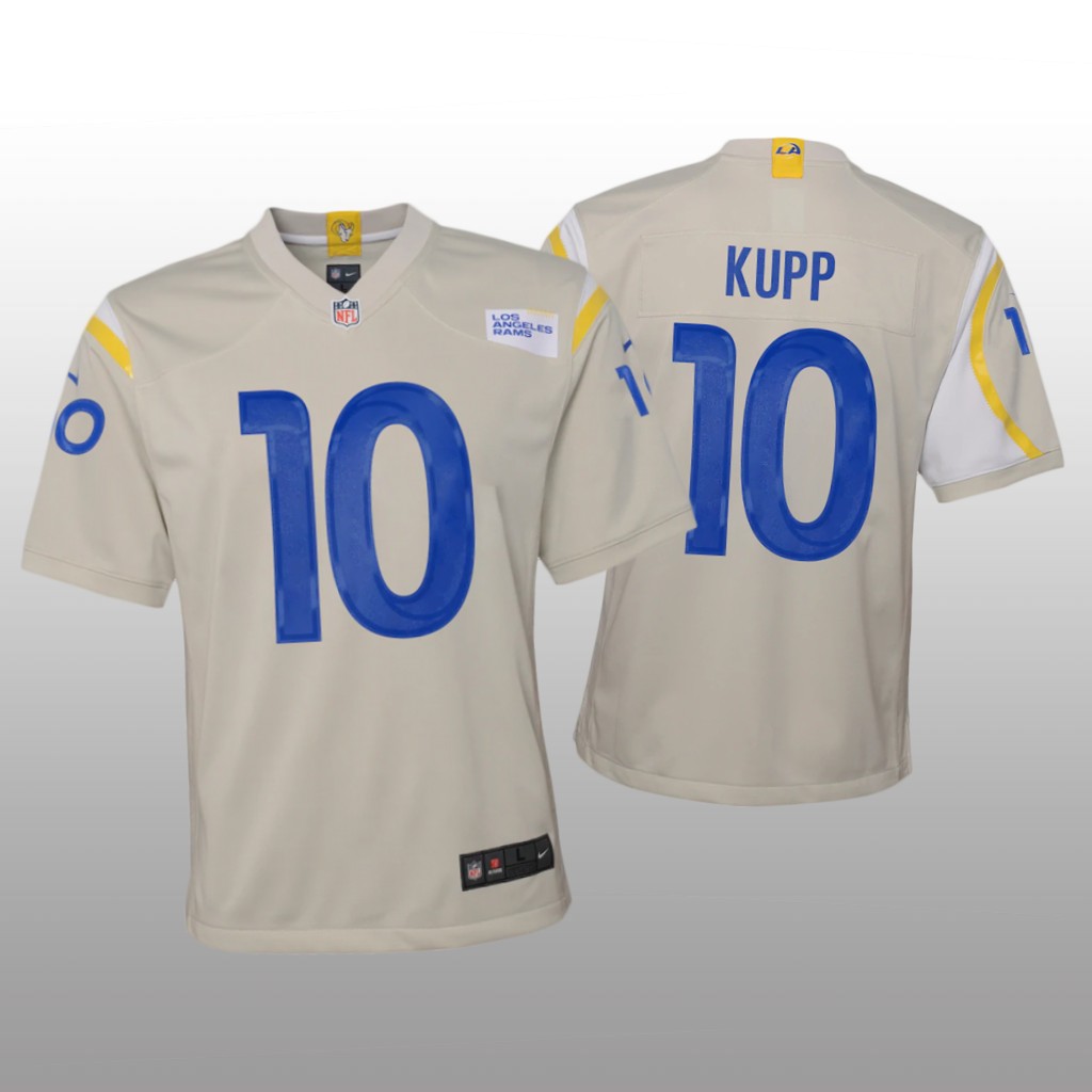 Los Angeles Rams Cooper Kupp Bone Jersey Game - Youth