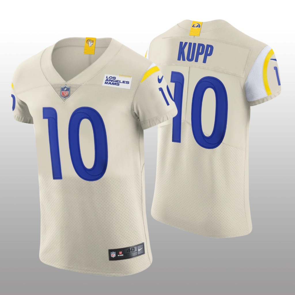 Los Angeles Rams Cooper Kupp Cream Jersey Vapor Elite Men's