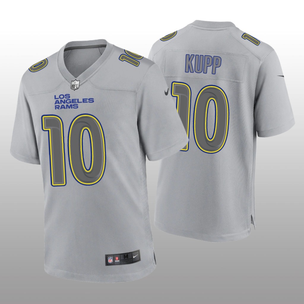 Los Angeles Rams Cooper Kupp Gray Jersey Atmosphere Fashion Game - Men's