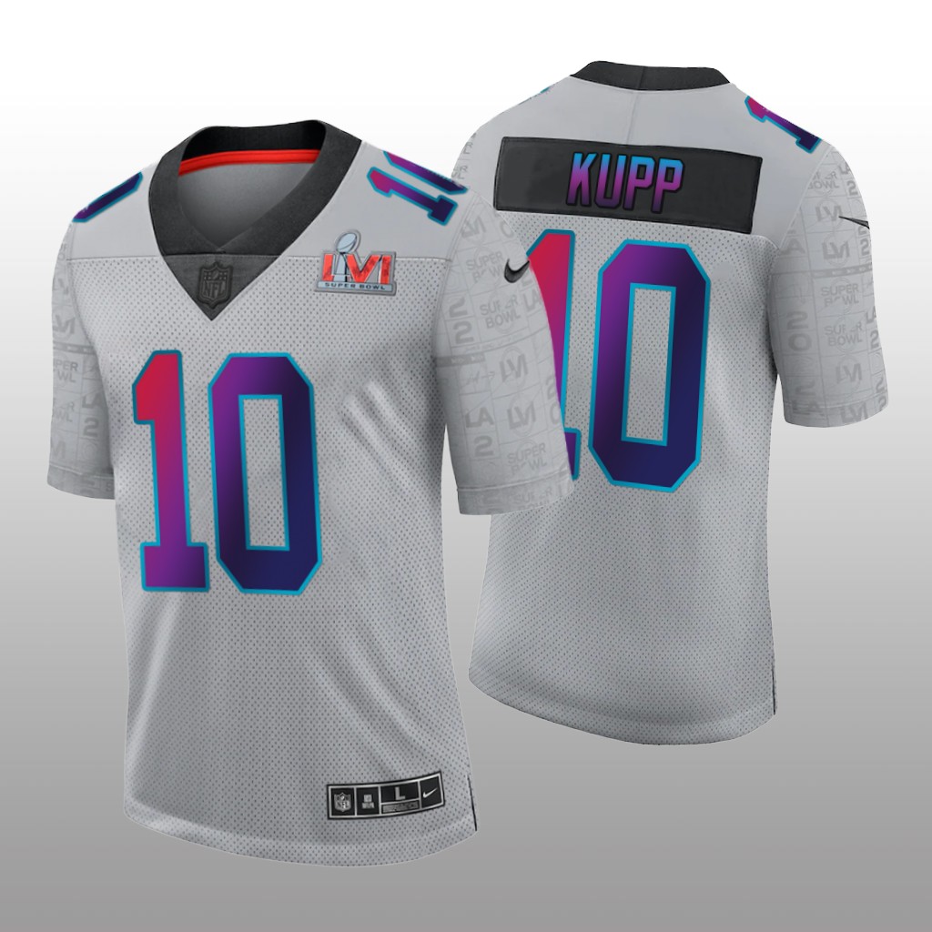 Los Angeles Rams Cooper Kupp Gray Limited Super Bowl LVI - Men's