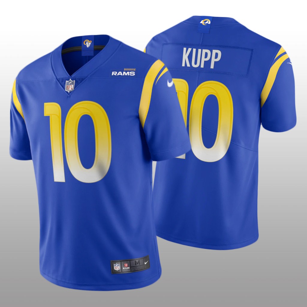 Los Angeles Rams Cooper Kupp Royal Jersey 2020 Vapor Limited - Men's