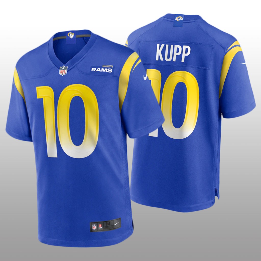 Los Angeles Rams Cooper Kupp Royal Jersey Game - Men's