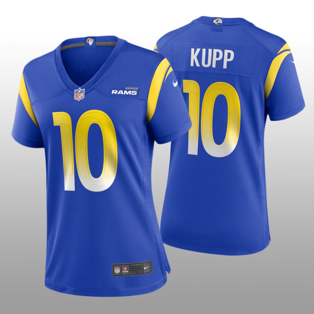 Los Angeles Rams Cooper Kupp Royal Jersey Game - Women's