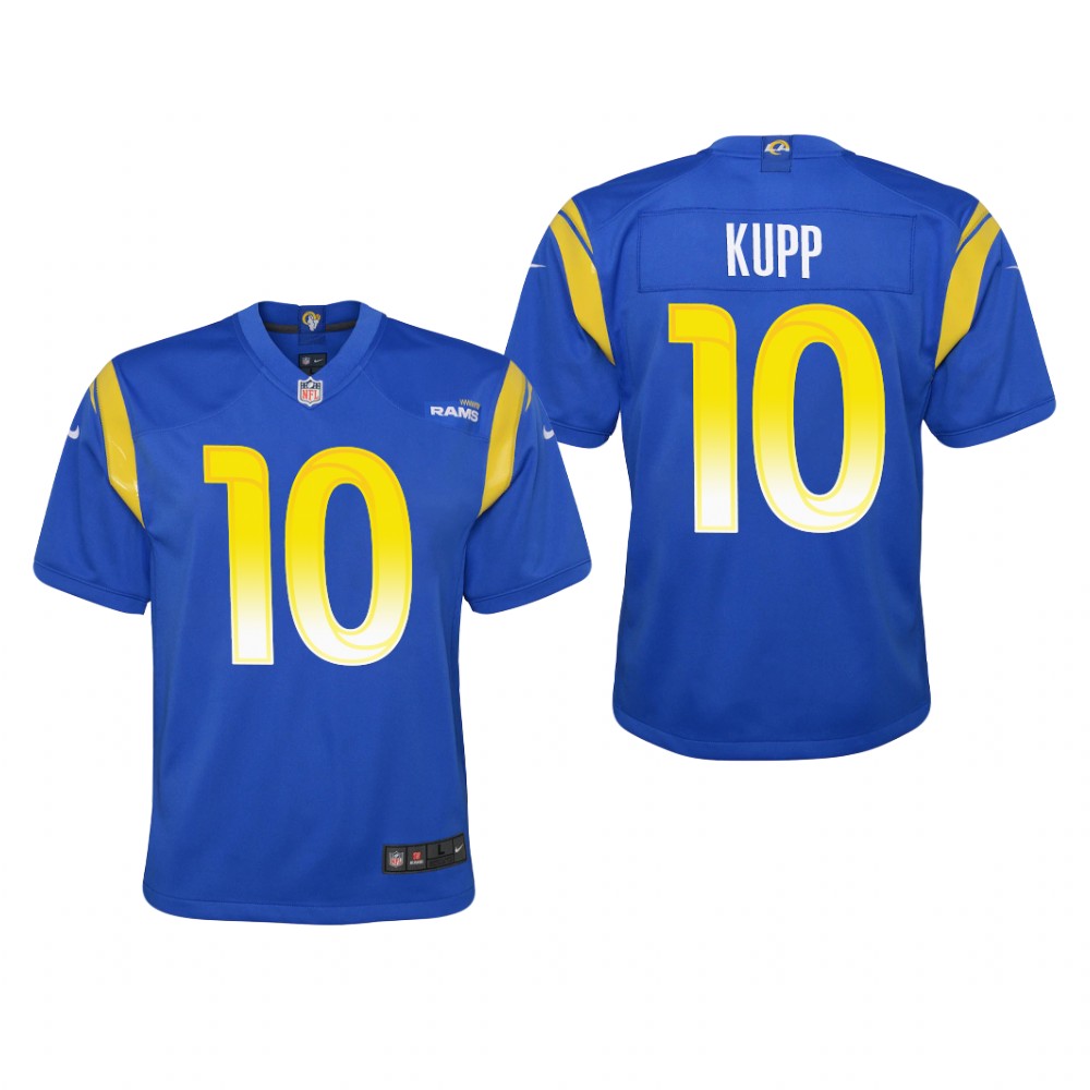 Los Angeles Rams Cooper Kupp Royal Jersey Game - Youth