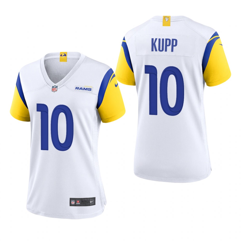 Los Angeles Rams Cooper Kupp White Jersey Alternate Game - Women's