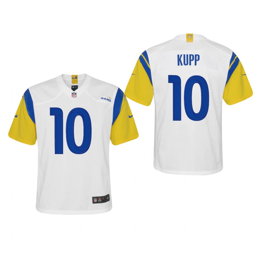 Los Angeles Rams Cooper Kupp White Jersey Alternate Game - Youth