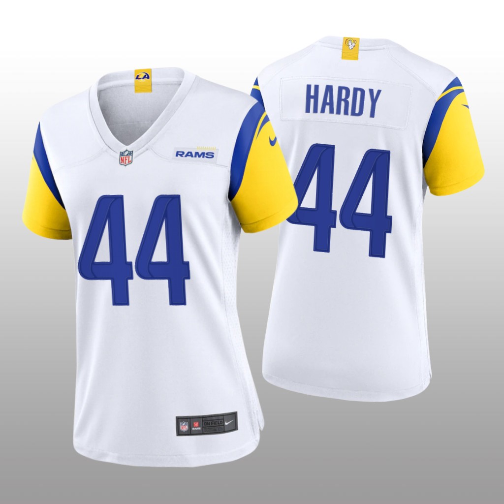 Los Angeles Rams Daniel Hardy White Jersey Alternate Game - Women's