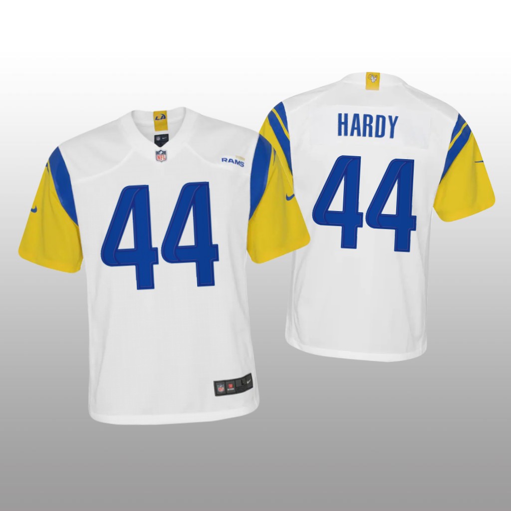 Los Angeles Rams Daniel Hardy White Jersey Alternate Game - Youth