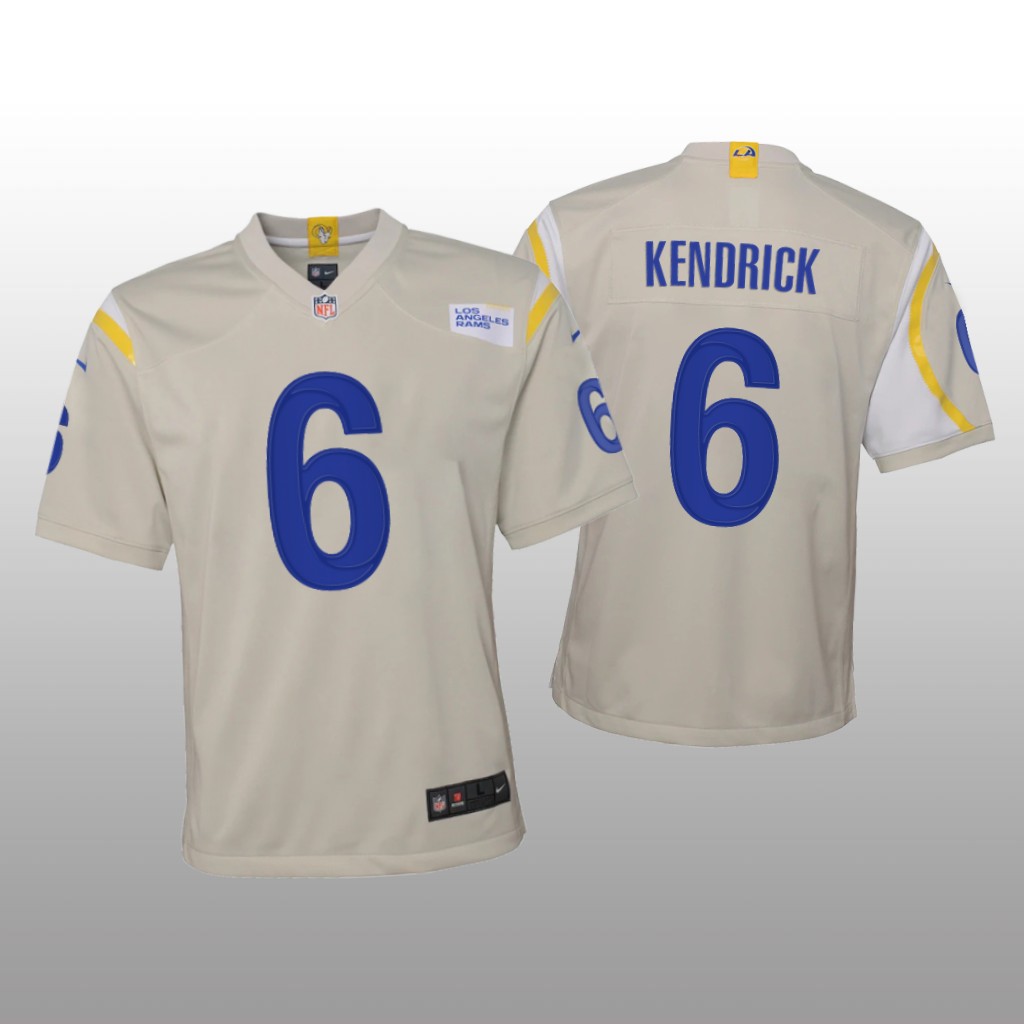 Los Angeles Rams Derion Kendrick Bone Jersey Game - Youth