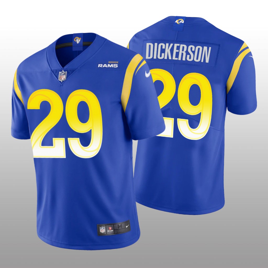 Los Angeles Rams Eric Dickerson Royal Jersey Vapor Limited - Men's