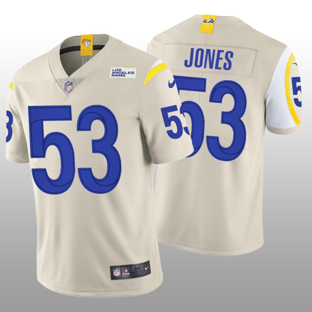 Los Angeles Rams Ernest Jones Bone Jersey Vapor Limited Vapor Limited - Men's