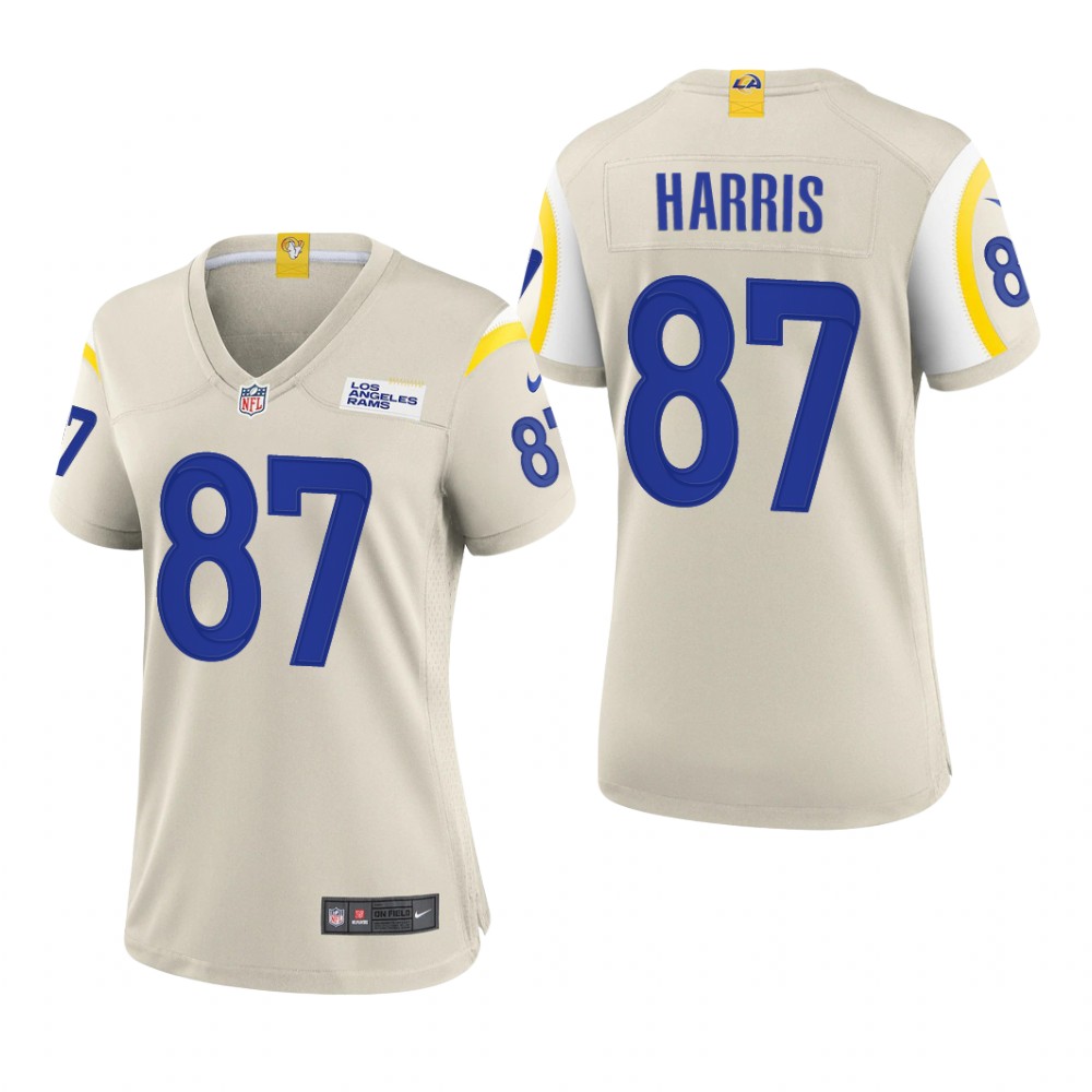 Los Angeles Rams Jacob Harris Bone Jersey Game - Women's