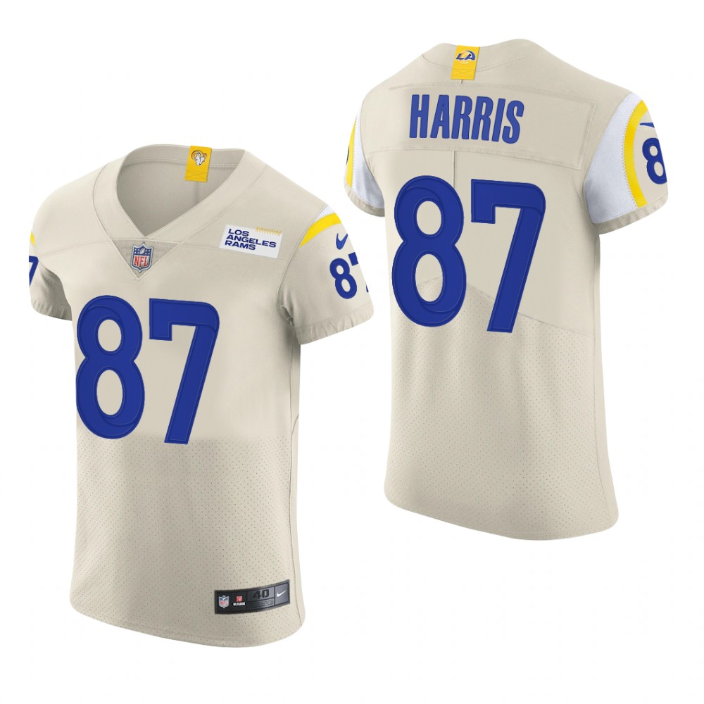 Los Angeles Rams Jacob Harris Cream Jersey Vapor Elite Men's