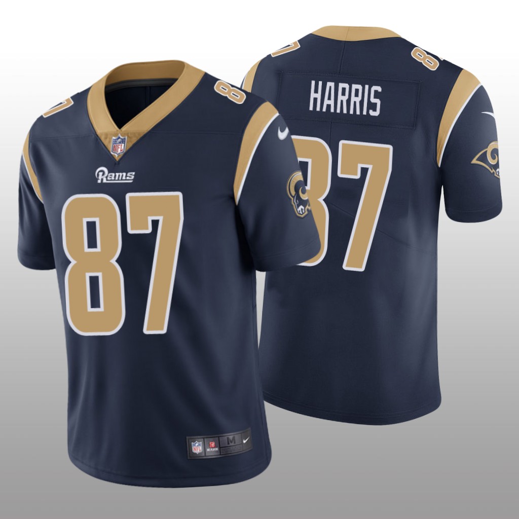 Los Angeles Rams Jacob Harris Navy Jersey Vapor Limited - Men's