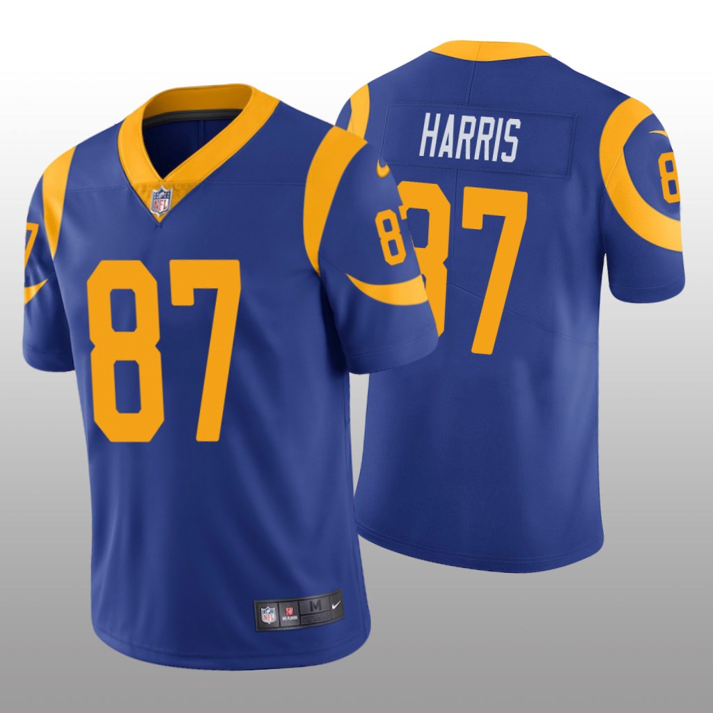 Los Angeles Rams Jacob Harris Royal Jersey Vapor Limited - Men's