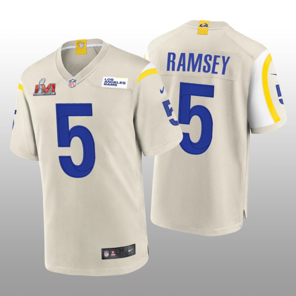 Los Angeles Rams Jalen Ramsey Bone Game Jersey Super Bowl LVI - Men's