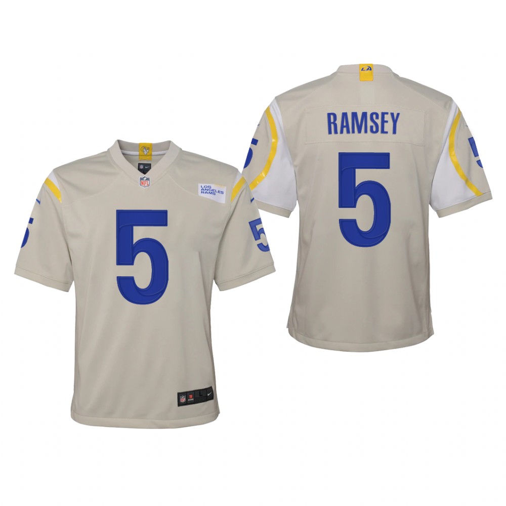 Los Angeles Rams Jalen Ramsey Bone Jersey Game - Youth