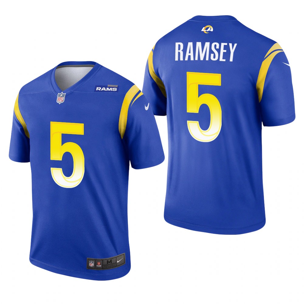 Los Angeles Rams Jalen Ramsey Royal Jersey Legend - Men's