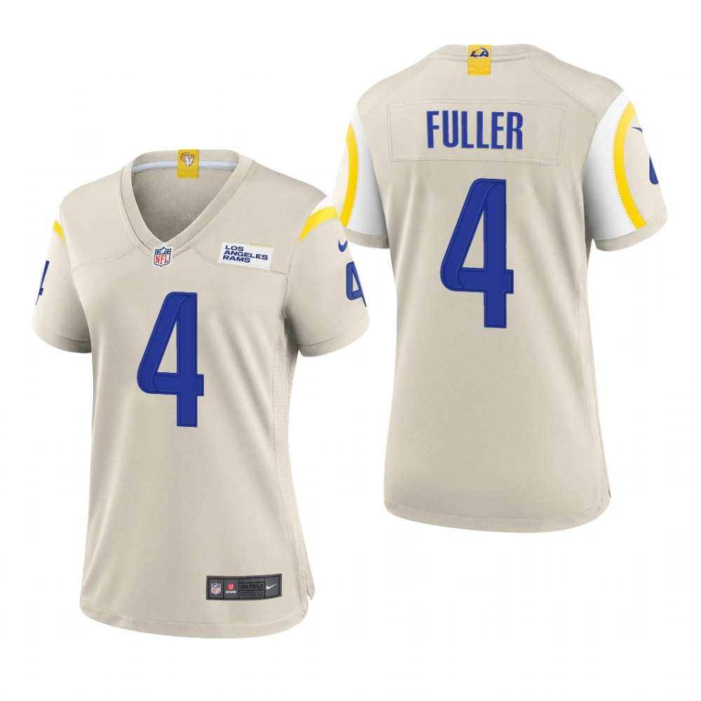 Los Angeles Rams Jordan Fuller Bone Jersey Game - Women's