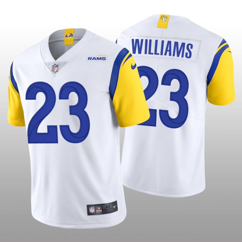 Los Angeles Rams Kyren Williams White Jersey Alternate Vapor Limited Men's