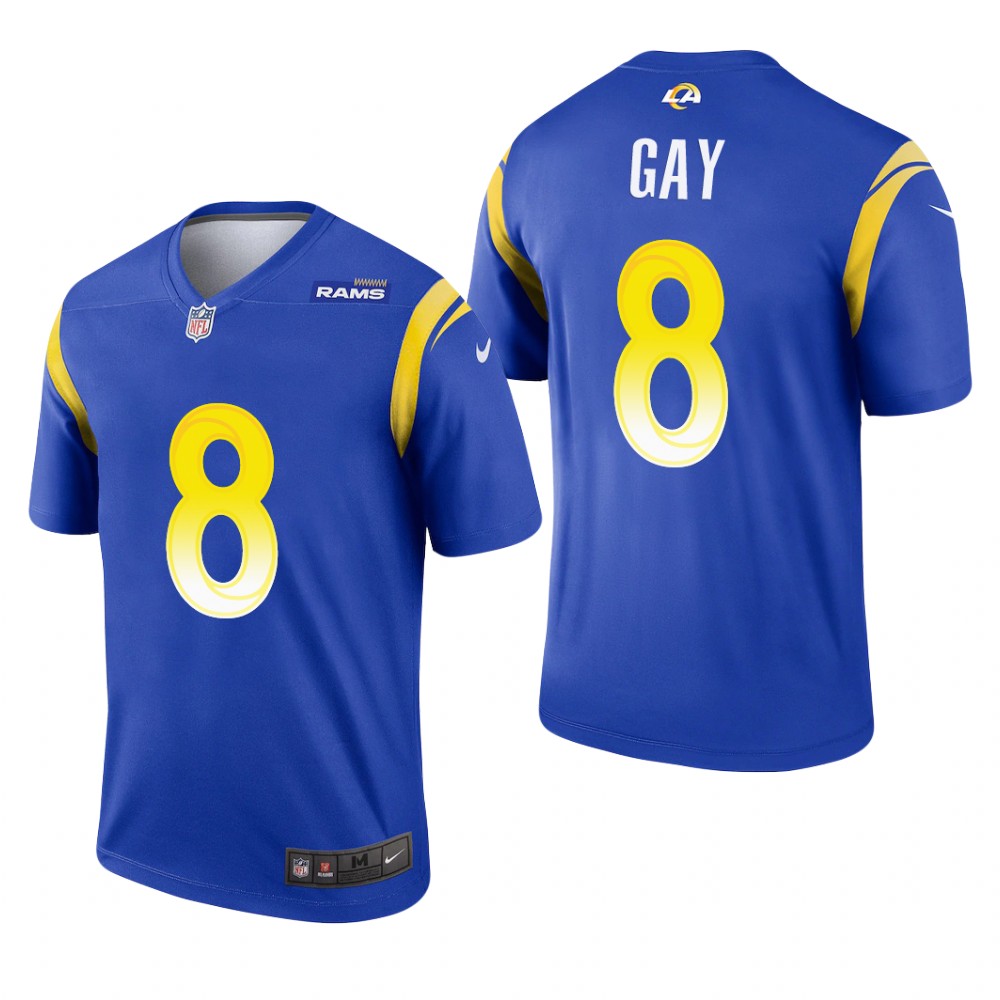 Los Angeles Rams Matt Gay Royal Jersey Legend - Men's